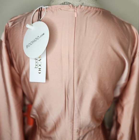 NWT pink long sleeve bridesmaids dress - Picture 7 of 11